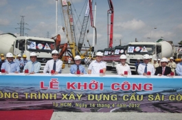 Khởi công xây dựng cầu Sài Gòn 2