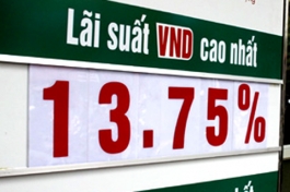 Lãi suất huy động VND bắt đầu hạ nhiệt